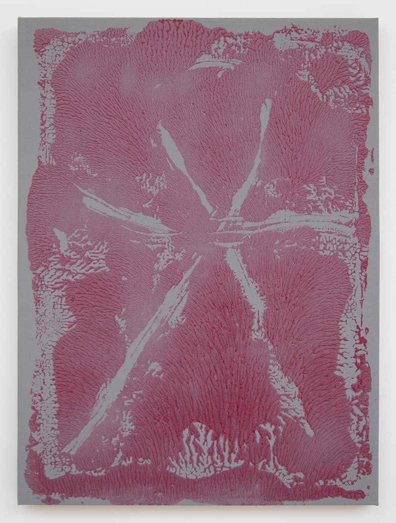 Jonathan Kelly - Tanit 14 - Acrylic on Polyester - 35x47cm